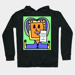 Just as Original Doodle Box Boy Hoodie